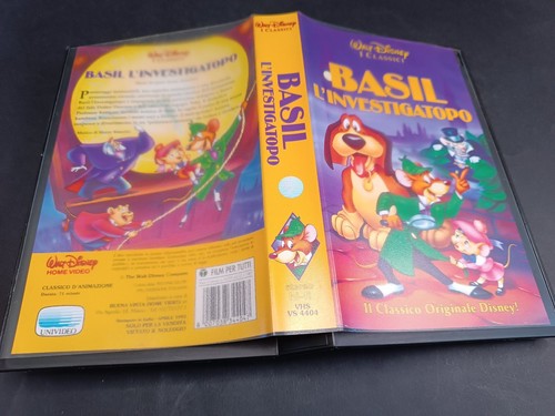 Vhs walt disney - disney, basil