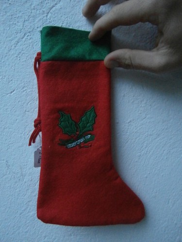 Calza natalizia natale - calza,