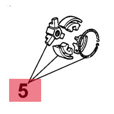 EFCO FRIZIONE MOTOSEGA MT 4000