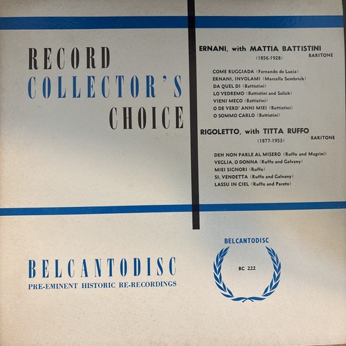 Record collector choice - record,