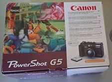 Canon PowerShot G5 fotocamera