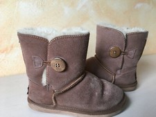  stivali UGG ROOZEE  australia marrone pelle  NUM.30