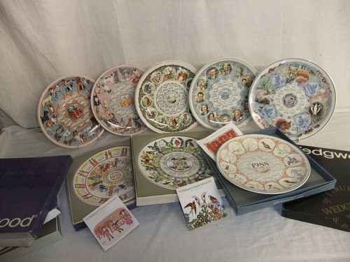 Wedgwood collector plates - ,