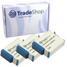 3x BATTERIA di ricambio Li-Ion