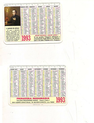 P110 calendarietto semestrino