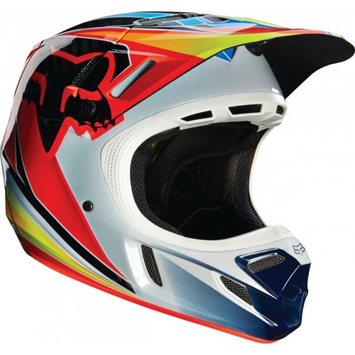 Fox gara motocross casco - v4, mx