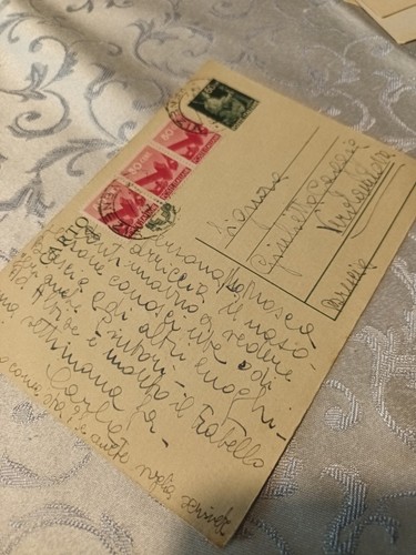 Cartolina postale antica - cartolina,