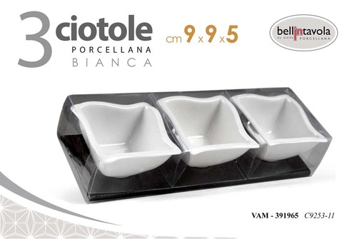 Set ciotole aperitivo buffet