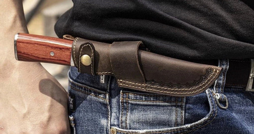 Coltello lama fissa fatto - , a