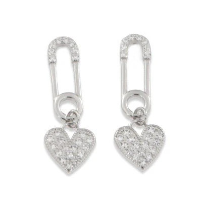 Orecchini cuore argento 925 - cuore,