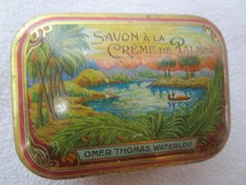 vecchia scatola di latta Omer