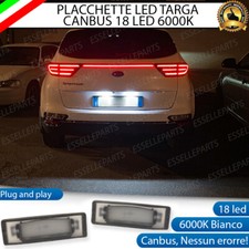 PLACCHETTE A LED LUCI TARGA 18