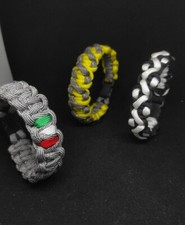 3 bracciali in Paracord