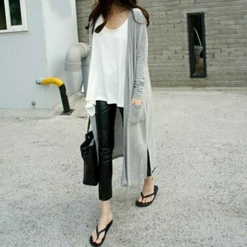 Maxi cardigan donna manica