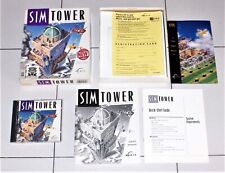 Gioco Pc Cd Rom SIM TOWER THE VERTICAL EMPIRE - 1994 Big BOX SimCity SimTower