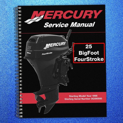 Mercury bigfoot fourstroke - 25,