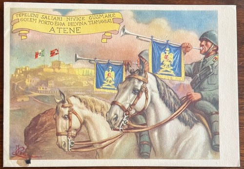 Cartolina militare - militare, "9°