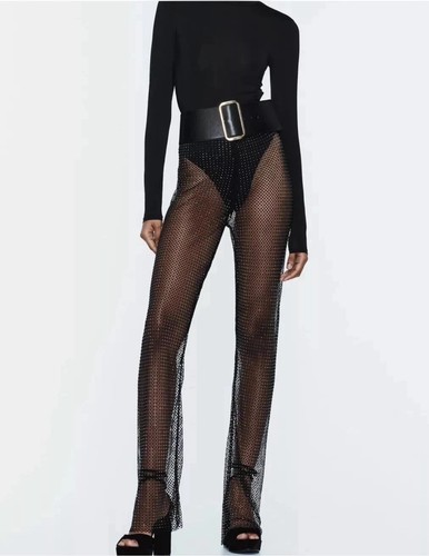 Zara pantalone svasato - pantalone, donna
