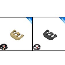 Fibbia orologio doppio polo