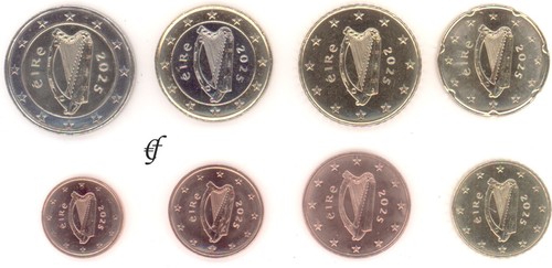 Irlanda tutte monete 1 - tutte,