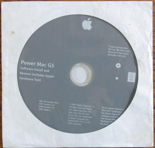 Apple emac restore installa - restore,