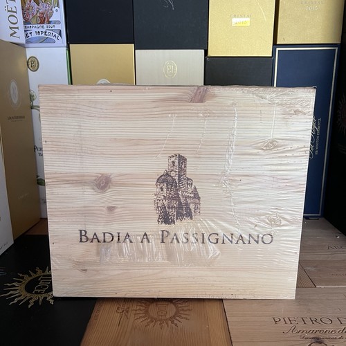 Badia passignano cassa legno - badia,