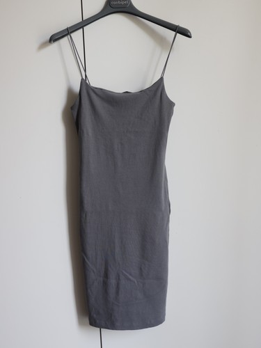 Vestito estivo grigio donna - vestito, m