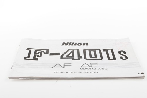 Nikon 401s manuale - f-401s,