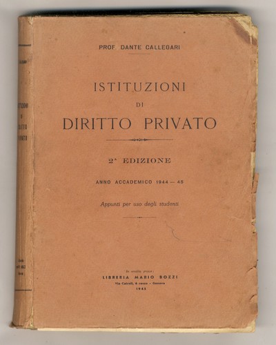 Istituzioni diritto - istituzioni, di