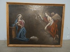 Antico dipinto olio tela - dipinto,