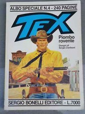 FUMETTO BONELLI TEX ALBO SPECIALE N.4 : PIOMBO ROVENTE