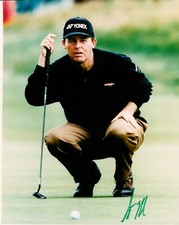 Foto firmata Scott Hoch 10x8 golf US Open Championship autografo firma
