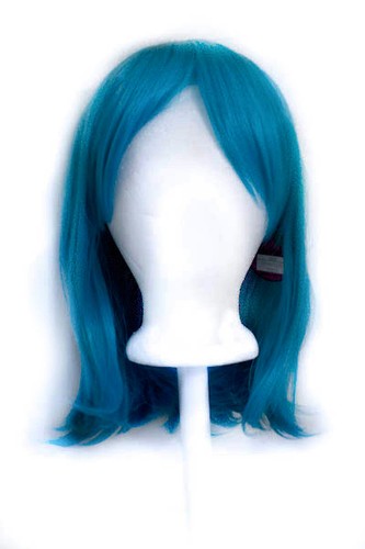 Parrucca cosplay blu - , turchese