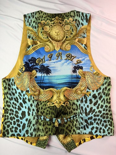 Gianni versace gilet - gilet, seta