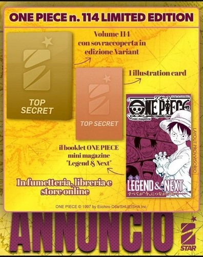One piece 114 variant star - 114,