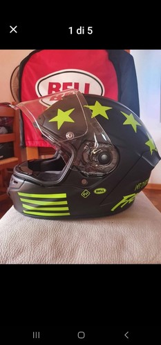 Casco integrale bell fibra - casco,