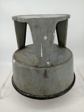 Cramer Kik-Step KS-1 Sgabello a gradini in acciaio tappo 350 libbre diametro 16" x 14 1/4" grigio alto