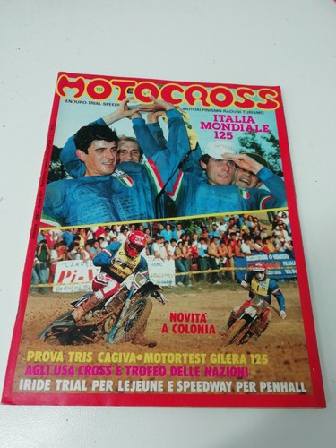 Rivista motocross del - rivista, 1982