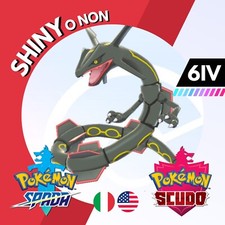 Rayquaza Shiny o Non 6 IV Competitivo Legit Pokemon Spada Scudo Sword Shield