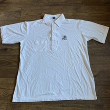 RARE VTG Lilly Dache Shirt Mens XXL 70s Collar Polo Shirt NFL LA Raiders Helmet