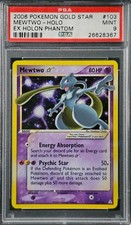 Mewtwo Gold Star 103/110 PSA 9