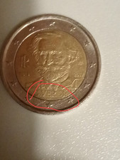 RARISSIMA MONETA 2 EURO G. VERDI 2013 CON ERRORE DI CONIO