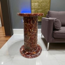 Agate Stone Table, Red Agate