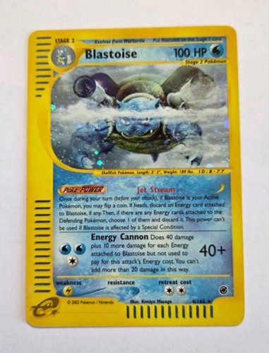 Carta pokemon blastoise - pokemon,
