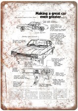 Vintage Ford Capri I Werbung