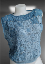 Gilet  da donna,crochet top,sotto giacca