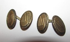 GEMELLI POLSINI  ANTICHI anni 30 in argento