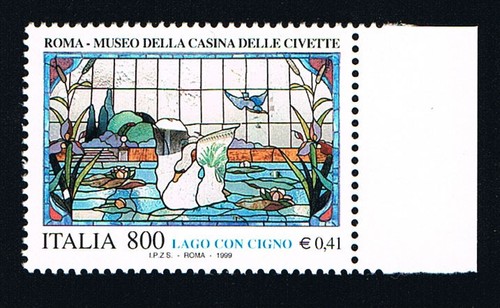 Italia francobollo artistico - italia,