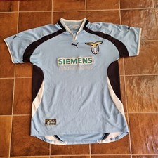 VINTAGE LAZIO 2000 FOOTBALL SHIRT SIEMENS PUMA