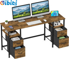 140X48Cm Scrivania Con 4